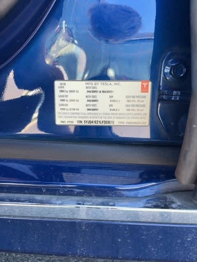 2020 Tesla Model S Long Range Plus