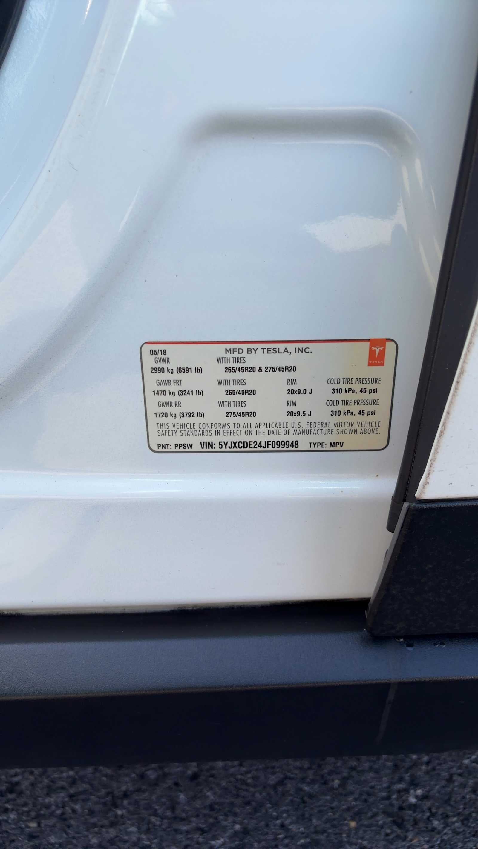 2018 Tesla Model X 75D