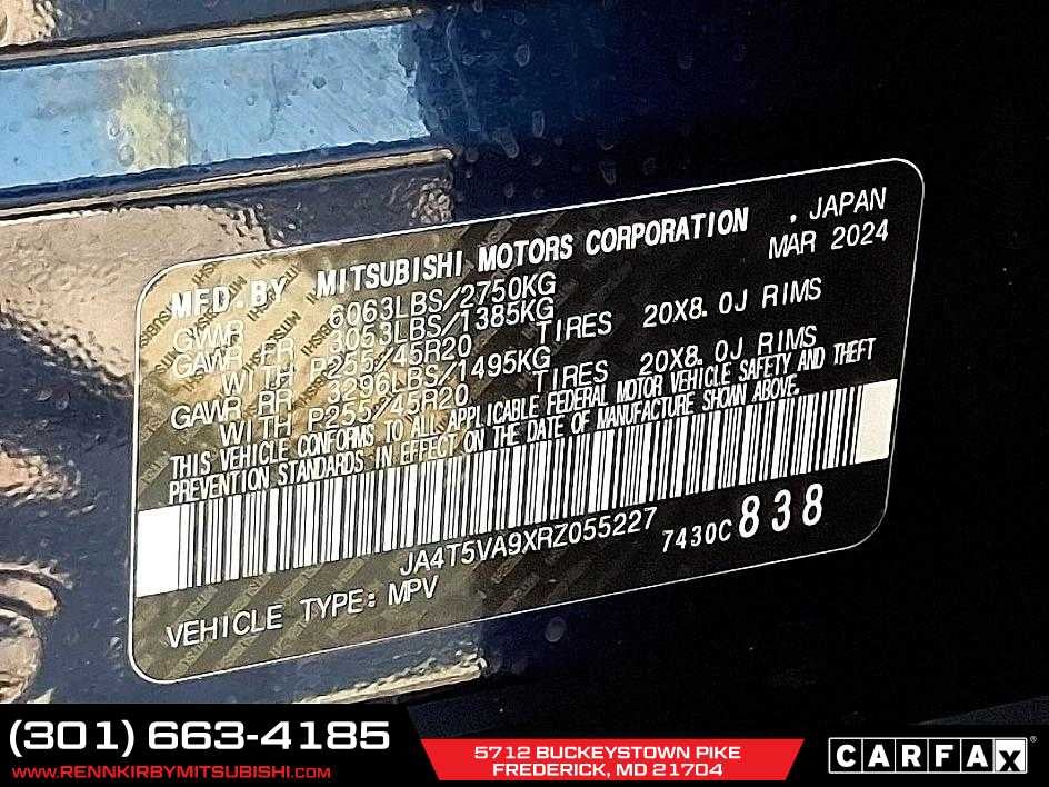 2024 Mitsubishi Outlander Plug-In Hybrid SE