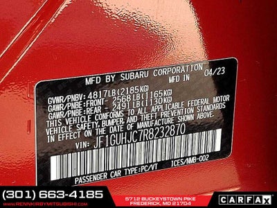 2024 Subaru Impreza RS