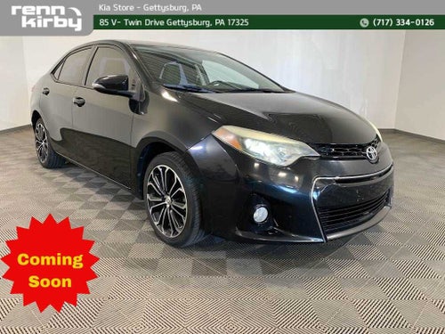 2015 Toyota Corolla S Plus