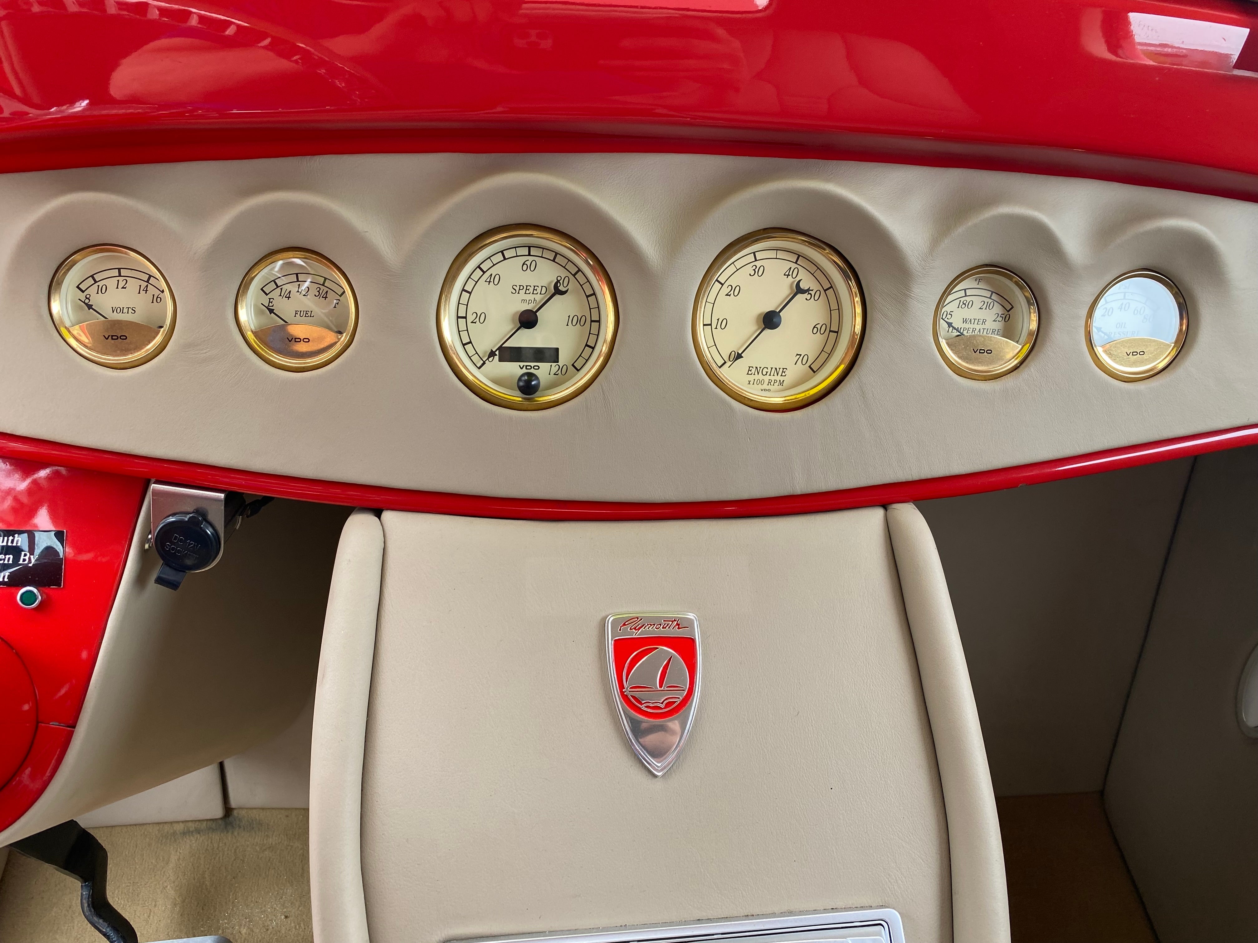 1936 Plymouth Fiberglass 3 Window Custom Coupe Base