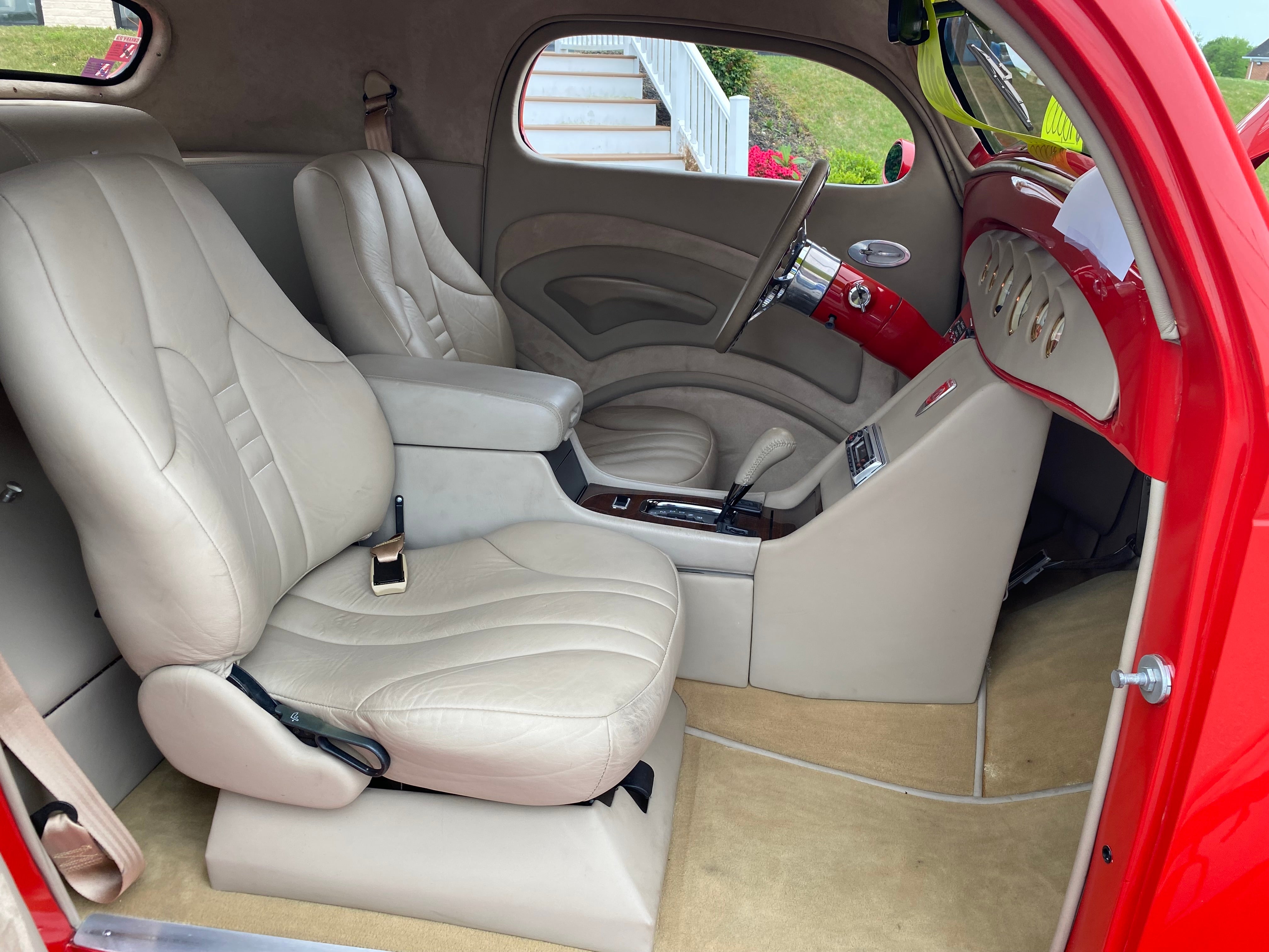 1936 Plymouth Fiberglass 3 Window Custom Coupe Base