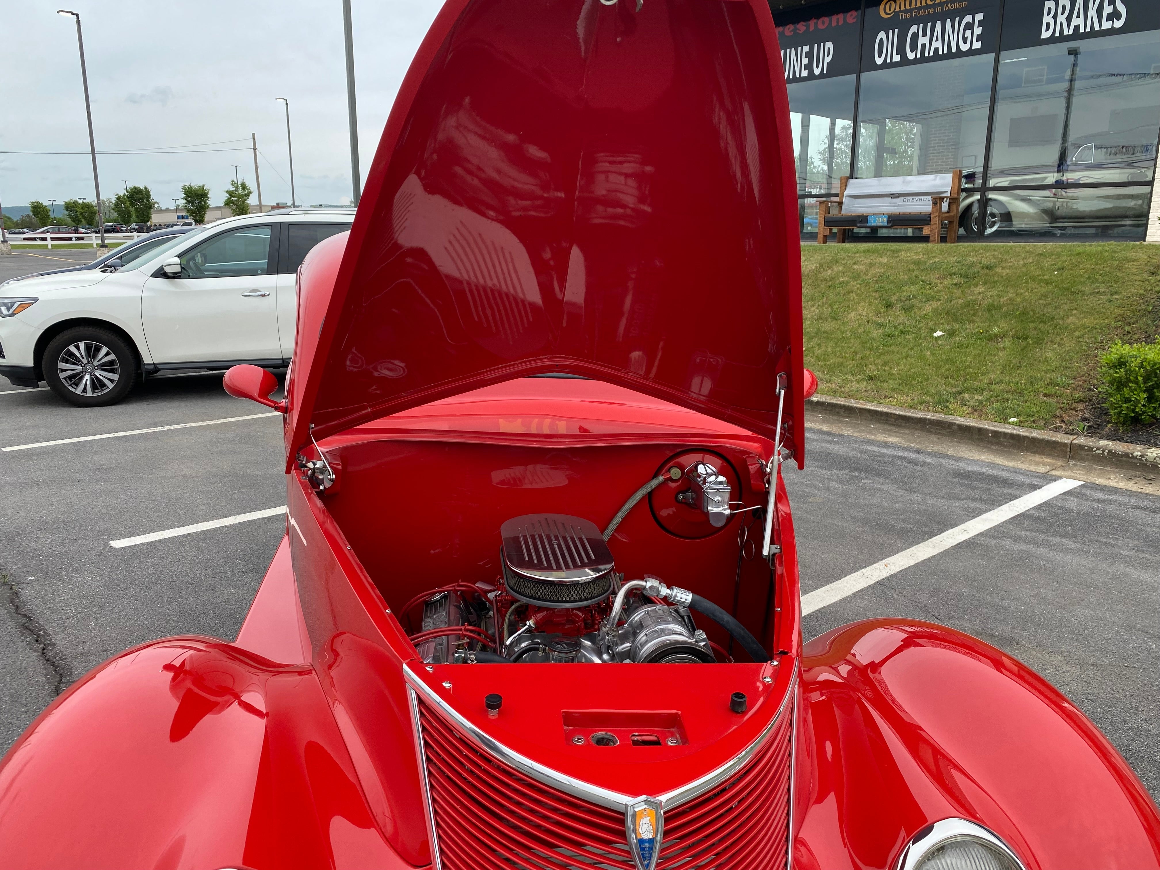 1936 Plymouth Fiberglass 3 Window Custom Coupe Base