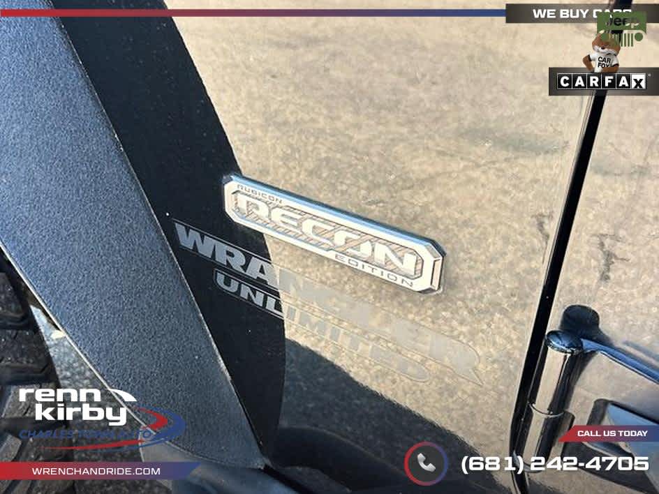 2017 Jeep Wrangler Unlimited Rubicon Recon