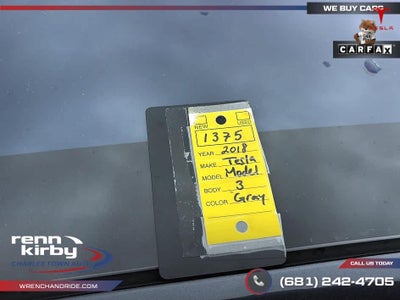 2018 Tesla Model 3 Long Range Battery