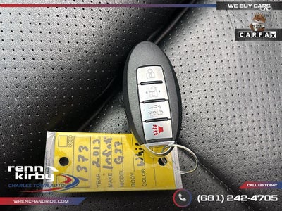 2013 INFINITI G37 Coupe Sport 6MT